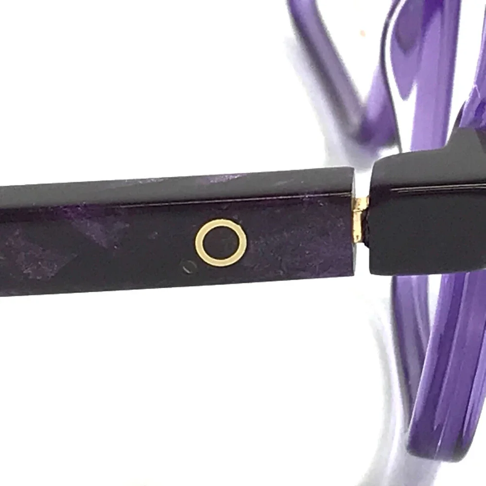 Etnia Barcelona Eyeglasses Frames SYKO PU Purple Aviator Full Rim 54-16-138